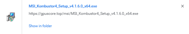 instal the new version for windows MSI Kombustor 4.1.27