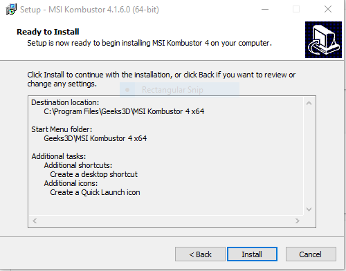 msi kombuster opengl 4.3 support is required